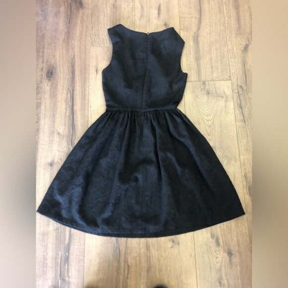 ZARA TRAFALUC BLACK MINI DRESS IN SIZE SMALL - Picture 3 of 4